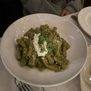 Cafe Santorini - RIGATONCINI AL PESTO E POLLO - Italian Near Me - Pasadena, California Cafe Santorini - RIGATONCINI AL PESTO E POLLO - Italian Near Me - Pasadena, California