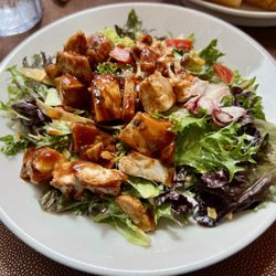 Ric's Restaurant & Sports Lounge - BBQ Chicken salad from the lunch menu - yumm