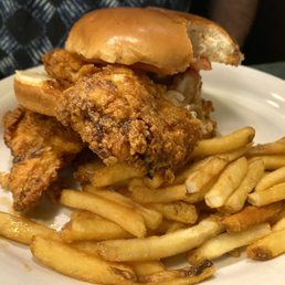 Spicy Honey Chicken Sandwich. Spicy Honey Chicken Sandwich.