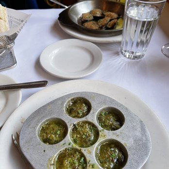 Le Rivage - Escargots de Bourgogne and Farcies - French Near Me - New York, New York Le Rivage - Escargots de Bourgogne and Farcies - French Near Me - New York, New York