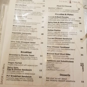 Vino Volo - Menu, vegan friendly - Wine Bars Near Me - Reno, Nevada