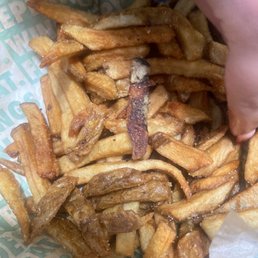 Burnt fries