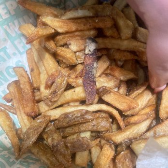 Wingstop - Burnt fries - Chicken Wings Near Me - Newark, New Jersey