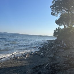 View from their beach.