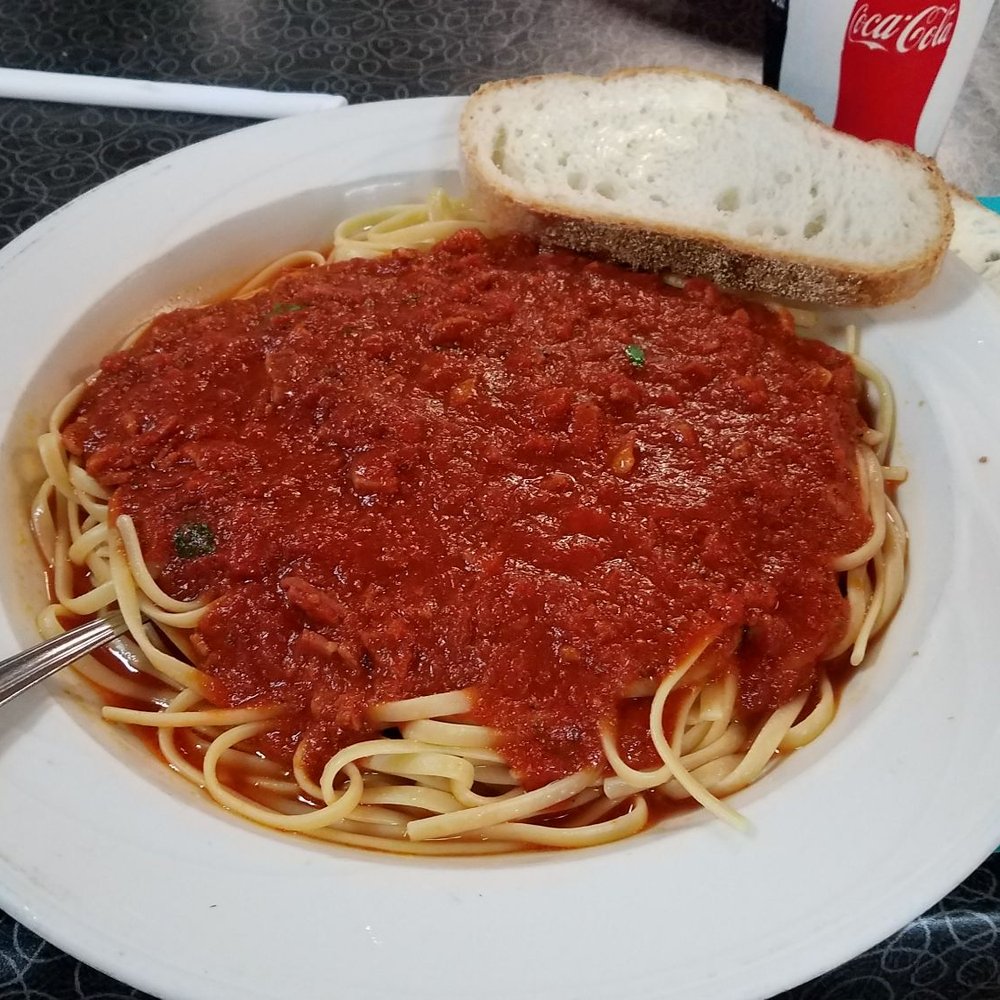 Mikes kitchen - Linguine Napolitano! - Italian Near Me - Cranston, Rhode Island