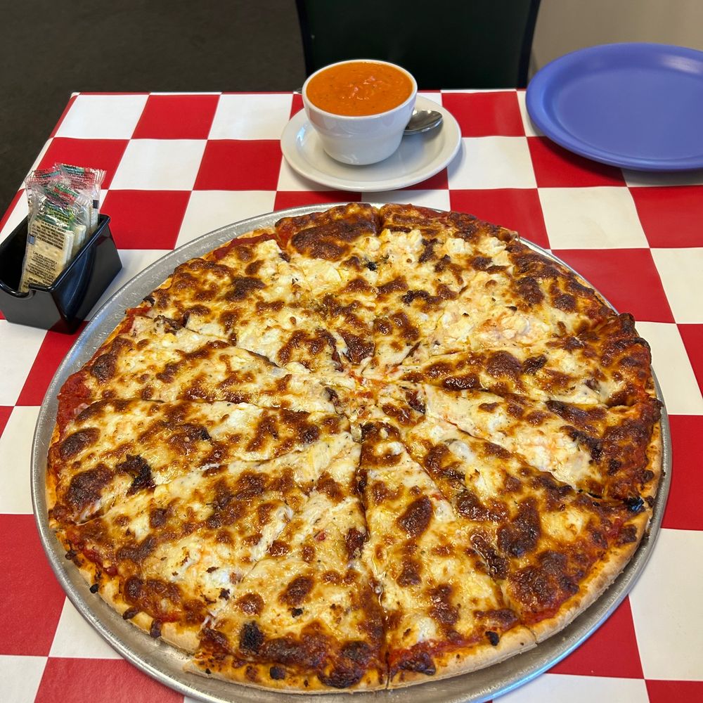 Annie's Pizza Station - Persian Pipeline minus Spinach, and the best Tomato Soup ever!!! - Pizza Near Me - Concrete, Washington Annie's Pizza Station - Persian Pipeline minus Spinach, and the best Tomato Soup ever!!! - Pizza Near Me - Concrete, Washington