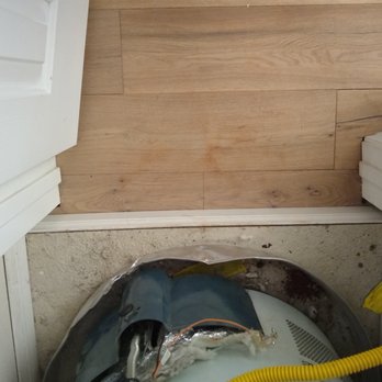 DN Plumbing - Left a mess on my hardwood floors after fixing my water heater. - Plumbing Near Me DN Plumbing - Left a mess on my hardwood floors after fixing my water heater. - Plumbing Near Me