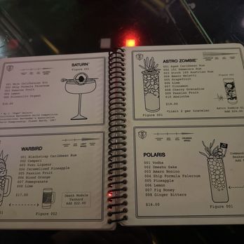 Mothership - Menu - Cocktail Bars Near Me - San Diego, California
