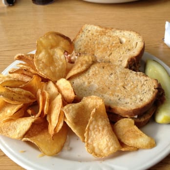 Diamond Lake Resort Cafe - My Reuben sandwich at lunch. - American Near Me - Diamond Lake, Oregon