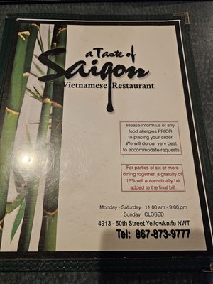 A Taste Of Saigon by null