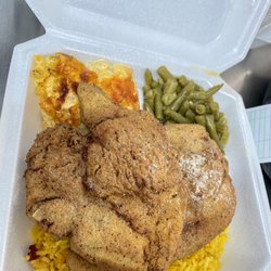 Xclusive Eatz - Porkchop dinner with rice & 2 sides