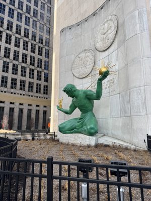 The Spirit of Detroit by null