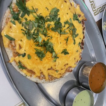 Dosa Delight - Cheddar Cheese Uttapam - Indian Near Me - Jackson Heights, New York Dosa Delight - Cheddar Cheese Uttapam - Indian Near Me - Jackson Heights, New York