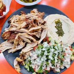 Chicken Shawarma Plate