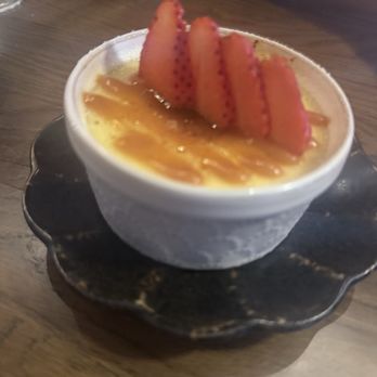Zoto - Miso, crème brûlée. The aftertaste was terrible. The crust was thin, the custard was extra deep definitely would not recommend. - Sushi Bars Near Me - Sarasota, Florida