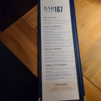 Bar167 - Drinks - Cocktail Bars Near Me - Charleston, South Carolina Bar167 - Drinks - Cocktail Bars Near Me - Charleston, South Carolina