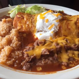 Shredded Beef Chimichanga