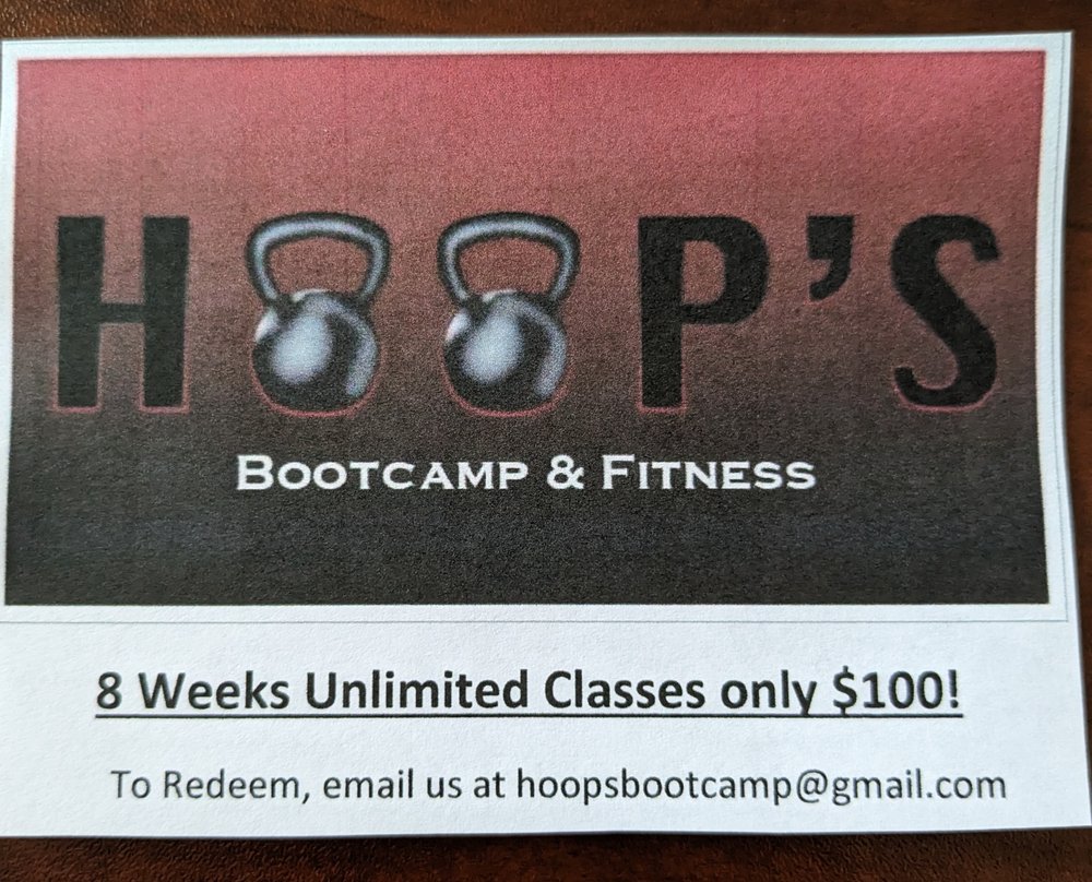 Hoops Bootcamp & Fitness Logo