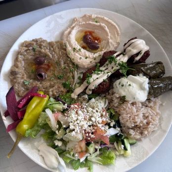 Mr Gyros - Ordered the veggie plate and it was amazing. - Mediterranean Near Me - Seattle, Washington Mr Gyros - Ordered the veggie plate and it was amazing. - Mediterranean Near Me - Seattle, Washington