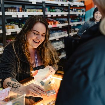 The Hook Outlet - Service with a smile... Our budtenders are friendly and knowledgable!
Photo by Karli Adams. - Cannabis Dispensaries Near Me - Capitola, California The Hook Outlet - Service with a smile... Our budtenders are friendly and knowledgable!
Photo by Karli Adams. - Cannabis Dispensaries Near Me - Capitola, California