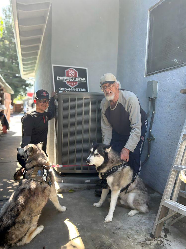 Slide of Perfect Star Heating, Cooling, & Electrical