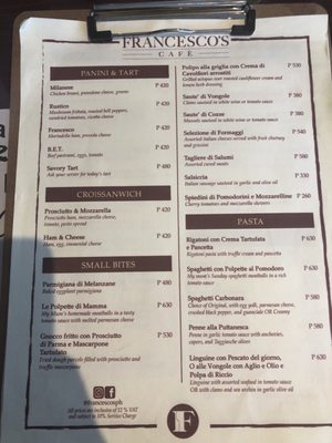 Menu photo 4 Francesco's Kitchen San Juan City, NCR