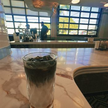 Sable - Iced maple horjicha latte - Bagels Near Me - Miami, Florida