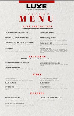 Menu photo 4 Luxe Kitchen & Cantina Rancho Cucamonga, CA