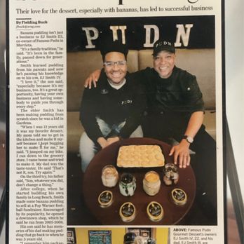 Famous Pudn - History in the literal making - Desserts Near Me - Murrieta, California Famous Pudn - History in the literal making - Desserts Near Me - Murrieta, California