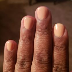Nails By Michelle - Nails done with dipping powder (color #33).