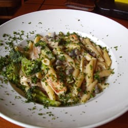 Penne in Champignon-Rahm-Soße