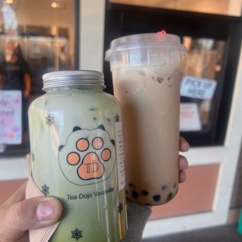Tea Dojo - Matcha Latte Black Milk Tea - Bubble Tea Near Me - Vacaville, California Tea Dojo - Matcha Latte Black Milk Tea - Bubble Tea Near Me - Vacaville, California