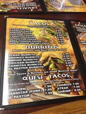 Menu photo 1 Blessing Restaurant & Pizzeria  Hanover, PA