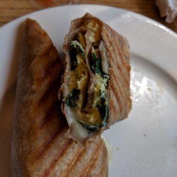 The Cubby Hole - Inside my breakfast wrap: spinach, mushrooms, gorgonzola! Dynamite! - Breakfast & Brunch Near Me - Moorestown, New Jersey The Cubby Hole - Inside my breakfast wrap: spinach, mushrooms, gorgonzola! Dynamite! - Breakfast & Brunch Near Me - Moorestown, New Jersey