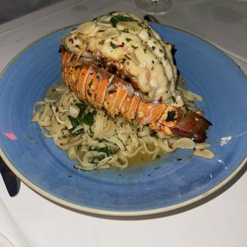 Tramonti - Lobster Spaghetti In Cartoccio Areo Special - Italian Near Me - Delray Beach, Florida