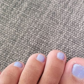 Top Nails and Spa - Second day with this pedicure. Terrible job, no attention to detail, the nail polish doesn't even go to the beginning of thr nail. - Nail Salons Near Me - Solana Beach, California Top Nails and Spa - Second day with this pedicure. Terrible job, no attention to detail, the nail polish doesn't even go to the beginning of thr nail. - Nail Salons Near Me - Solana Beach, California