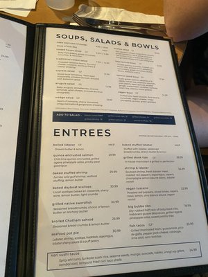 Menu photo 3 Pilot House Sandwich, MA