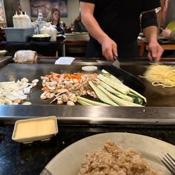 Yamato Japanese Steakhouse - Hibachi table