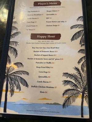 Menu photo 7 The Tavern Las Vegas, NV