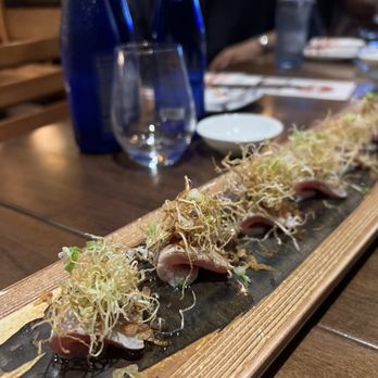 Karma - Concord - Torched Tuna in Truffle Tamari Sauce* - Asian Fusion Near Me - Concord, Massachusetts Karma - Concord - Torched Tuna in Truffle Tamari Sauce* - Asian Fusion Near Me - Concord, Massachusetts