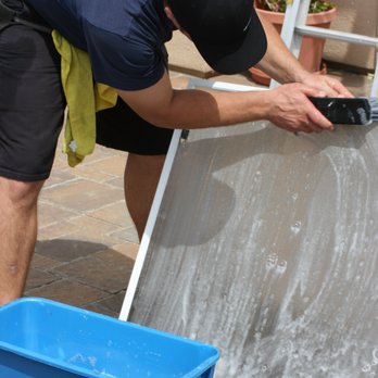 Pacific Window Washing - We wash the screens with soap and water - Window Washing Near Me - Carlsbad, California Pacific Window Washing - We wash the screens with soap and water - Window Washing Near Me - Carlsbad, California
