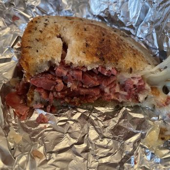 Kitchen on the Corner - Reuben (I requested w/o sauerkraut, and sauce) - Breakfast & Brunch Near Me - Novelty, Ohio Kitchen on the Corner - Reuben (I requested w/o sauerkraut, and sauce) - Breakfast & Brunch Near Me - Novelty, Ohio