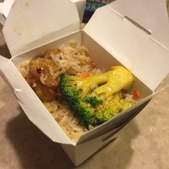 China Wok - These are my leftovers or some good ass orange chicken. - Chinese Near Me - Princeton, Texas