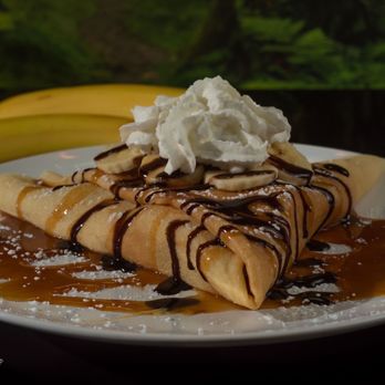 Velvet Cafe - a banana and chocolate crepe with whipped cream - Cafes Near Me - Elizabeth, New Jersey Velvet Cafe - a banana and chocolate crepe with whipped cream - Cafes Near Me - Elizabeth, New Jersey