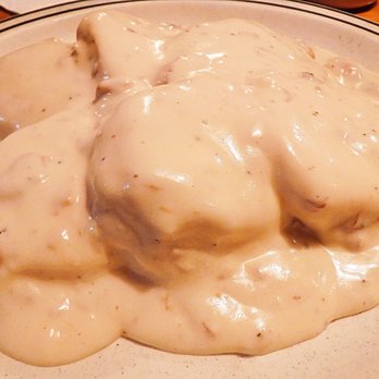 Burke's Waterfront Restaurant - Biscuits and Gravy. good! - Breakfast & Brunch Near Me - Cadillac, Michigan