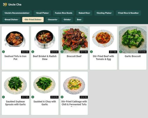 Menu photo 8 Uncle Cha Fusion Cafe Milpitas, CA Menu photo 8 Uncle Cha Fusion Cafe Milpitas, CA
