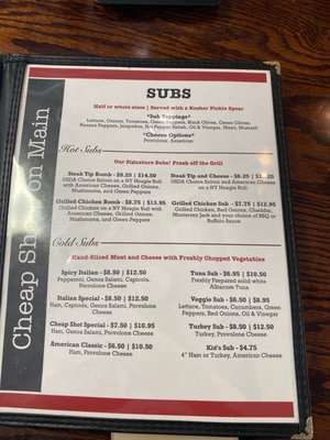 Cheap Shots On Main by null