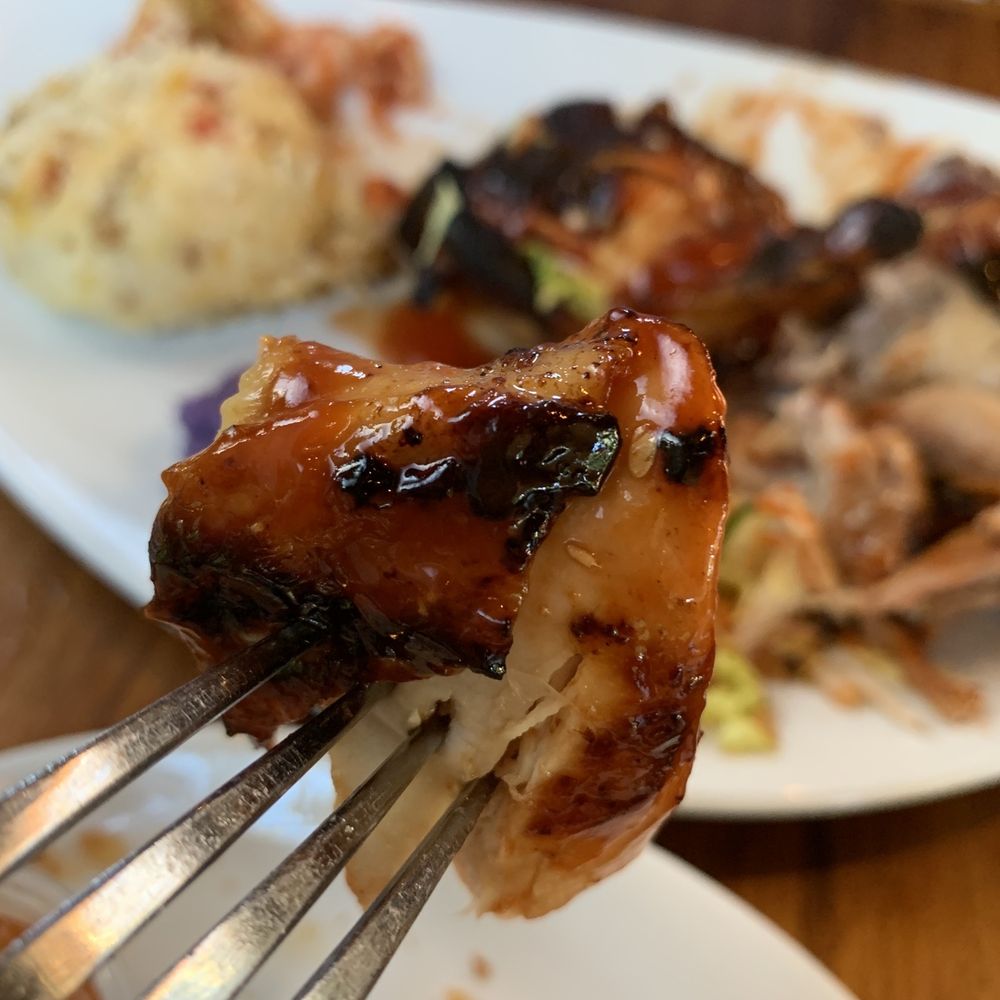 Keoki's Paradise - Guava BBQ Chicken - tasty! - Seafood Near Me - Koloa, Hawaii Keoki's Paradise - Guava BBQ Chicken - tasty! - Seafood Near Me - Koloa, Hawaii