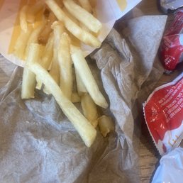 Cold fries!!  Epic fail at McDonalds!!