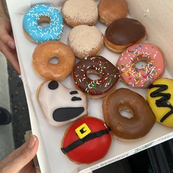 Krispy Kreme - our holiday box @WholeWellnessMamas - Donuts Near Me - Chula Vista, California
